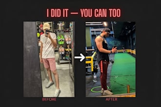 create a custom muscle building workout and nutrition plan