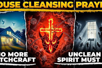 cast permanent home protection spell, evil eye, curse removal spell