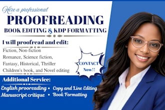 do proofreading, non fiction book editing, ebook formatting novel book editor