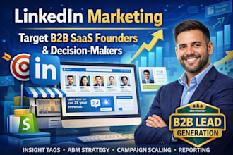 setup linkedin ads for b2b lead generation and decision maker targeting