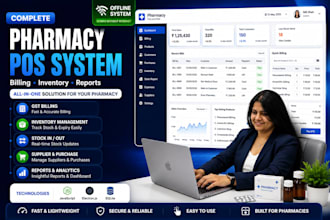 develop pharmacy pos system for medical stores