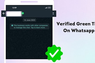 verify meta whatsapp api, cloud api, chatbot, green tick meta business api