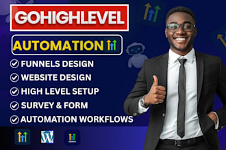 be gohighlevel expert, gohighlevel website sales funnel, ghl workflow automation