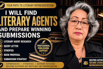 submit your book to active literary agents, write book proposal, book submission