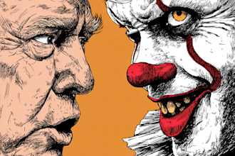 create political and editorial cartoons