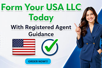 form your USA llc and provide registered agent guidance
