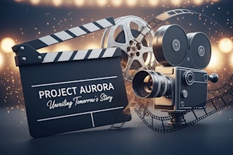 design a cinematic, industry standard film pitch and TV pitch deck for investors