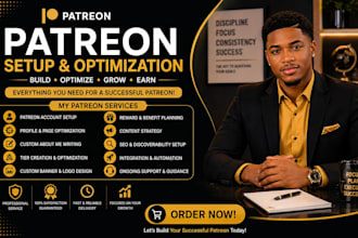create and optimize your patreon page for maximum subscribers
