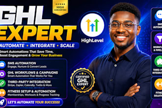 setup gohighlevel sms automation template ghl fitness go high level integration