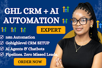 setup gohighlevel automation workflows and ghl email SMS setup
