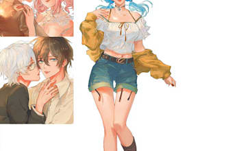 do a anime character for you