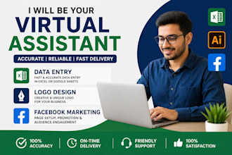 do accurate data entry creative logo design and facebook