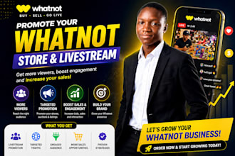 boost traffic to your whatnot livestream sales