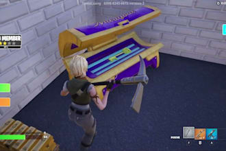 create fortnite map, uefn map, tycoon map, 1v1,red vs blue, zonewar map in uefn