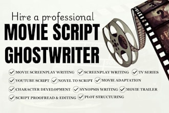 do film script, movie script writing, screenwriting, screenplay, script editing