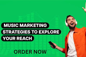 build premium spotify music marketing strategy to grow your streams organically