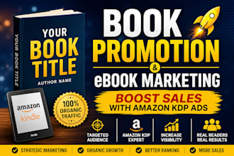 do book promotion and ebook marketing using amazon kdp ads to boost sales