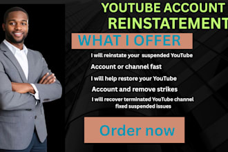 create an appeal for youtube demonetization and reinstatement issue