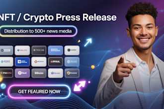 distribute crypto press release and blockchain press release to top news media