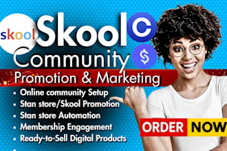 do skool community setup membership organization