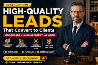 law firm leads generation personal injury lawyer leads attorney google ads