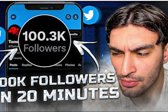 grow organic x followers do twitter x marketing promotion, run x ad, x marketing