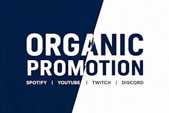 do organic streaming music promotion, click farming real growth