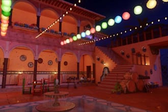 create custom personalized vrchat world, vrc world, vr world 3d game environment