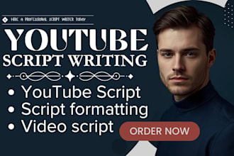 do youtube scriptwriting video scriptwriting script formatting as script writer