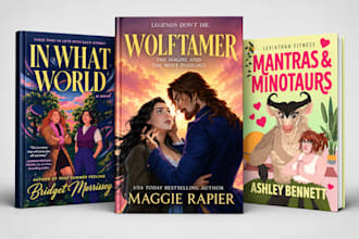 do book cover design, ebook cover design, KDP cover, fantasy cover, kindle cover