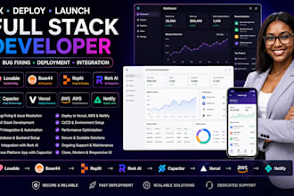 fix deploy lovable base44 replit rork ai capacitor app to vercel aws netlify