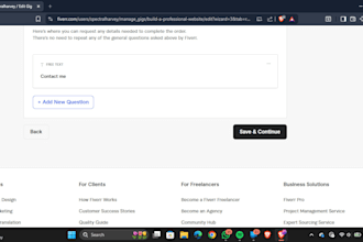 build a professional website