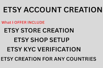 do etsy account creation setup etsy shop for etsy listing