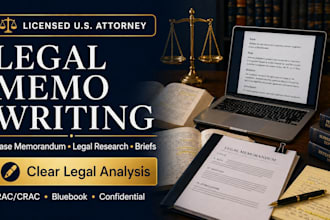 write a professional legal memo or case memorandum case analysis as US attorney