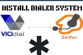configure sip trunk  with asterisk vicidial and zoiper