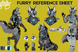 draw furry art fursona anthro oc furry ref sheet furry nsfw character design