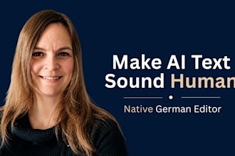 humanize and edit your german ai text
