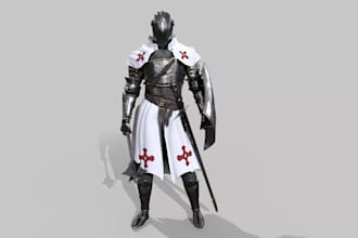 design 3d printable cosplay helmets for product visualization and marketing