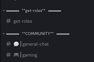 set up discord server