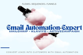 build email automation flows that convert leads into customers
