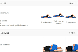 create a posture correction plan for desk workers