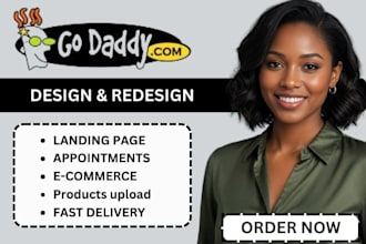 godaddy website design godaddy website redesign godaddy