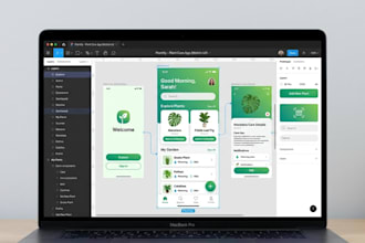 create engaging mobile UI UX design in figma