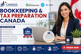 provide bookkeeping canada tax preparation canada services