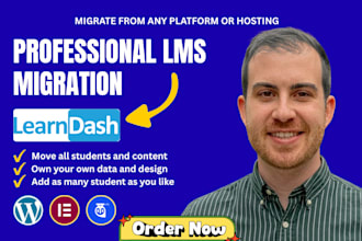 migrate your online course to learndash wordpress for more control