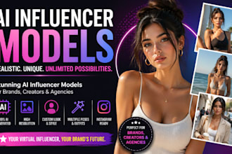 ai influencer model for instagram fanvue onlyfans ai lora training ai model