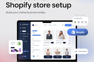 create a professional shopify dropshipping store