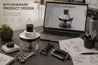 design choppers slicers cad design for cnc  3d cad prototype product design