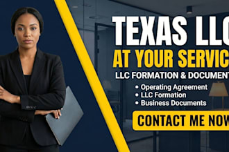 form your texas llc, prepare operating aggreement, legal documents