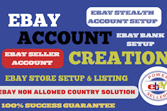 open ebay store, create high limits ebay seller account, ebay store setup